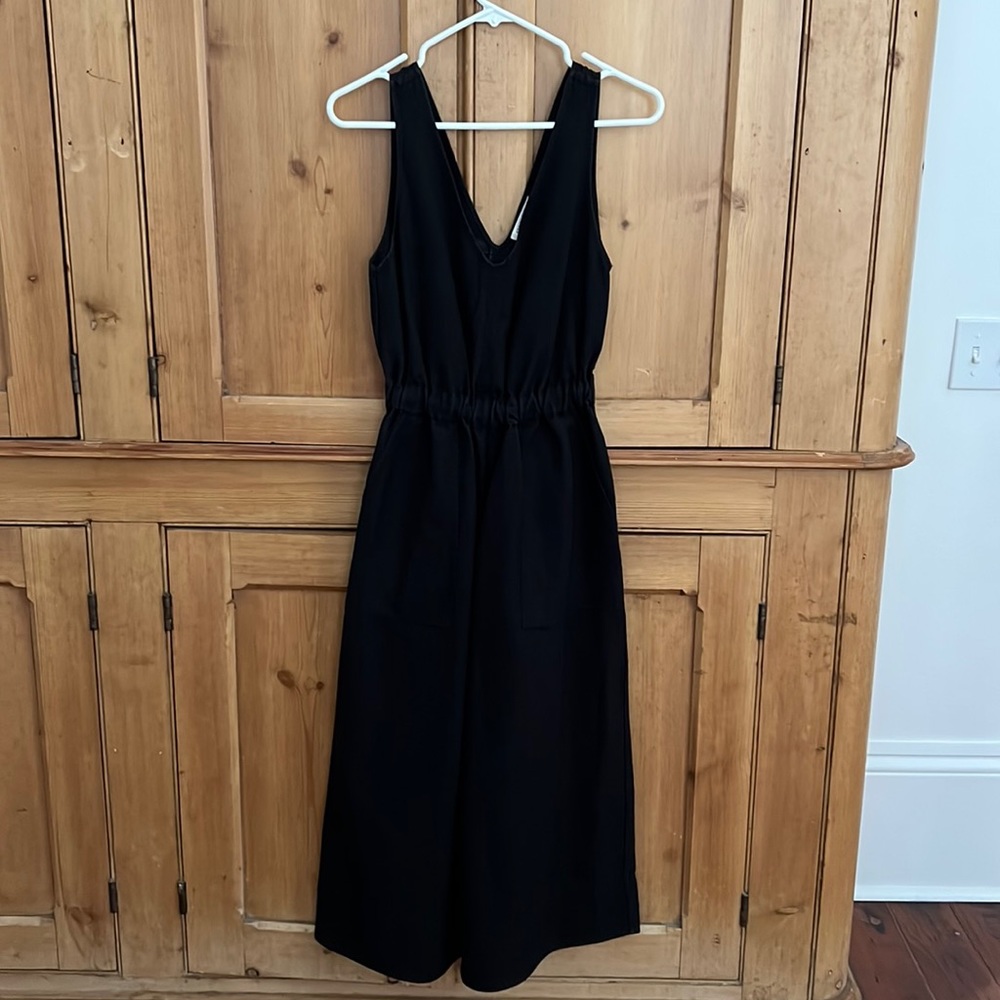 Ulla Johnson black wide leg jumpsuit, size 0